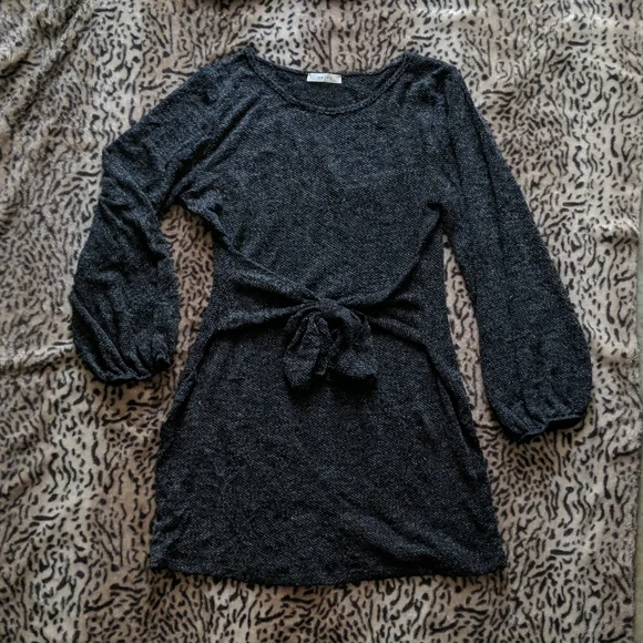 Tie front mini Dress - Picture 2 of 7